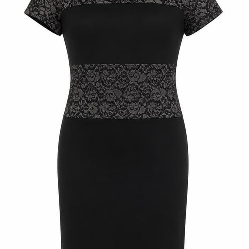 Club L Women’s Black Sheath Dress Size 12