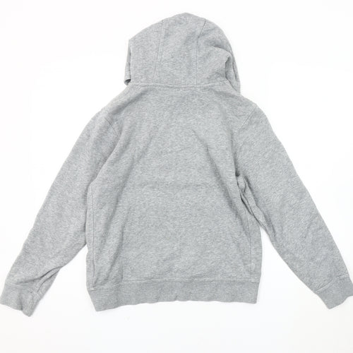 Nike Boys Grey Hoodie 12-13 Years With Logo