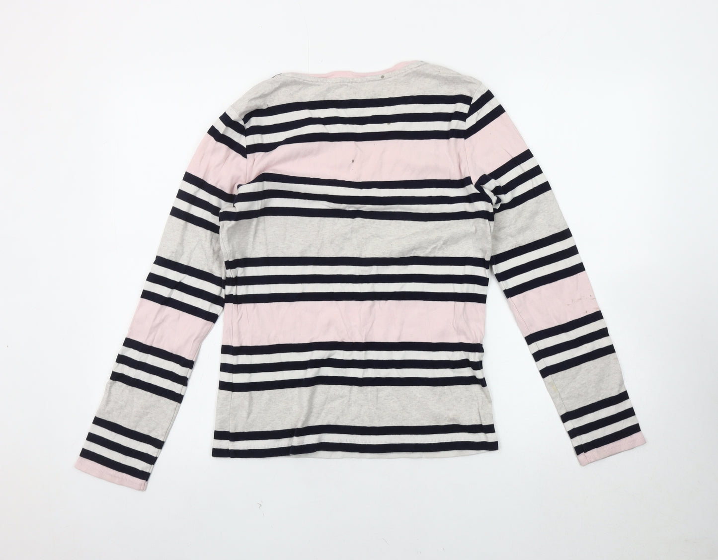 Tommy Hilfiger Women's Striped T-Shirt, Multicoloured, L