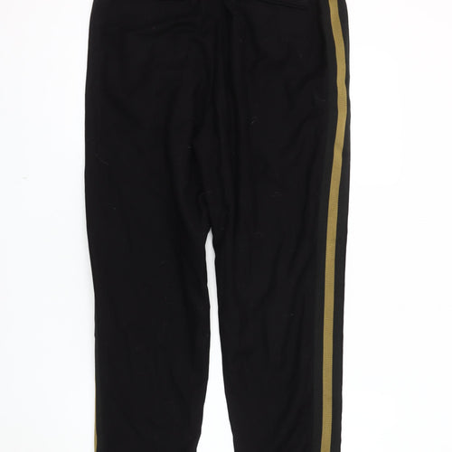 H&M Men's Black Regular Fit Trousers 33R