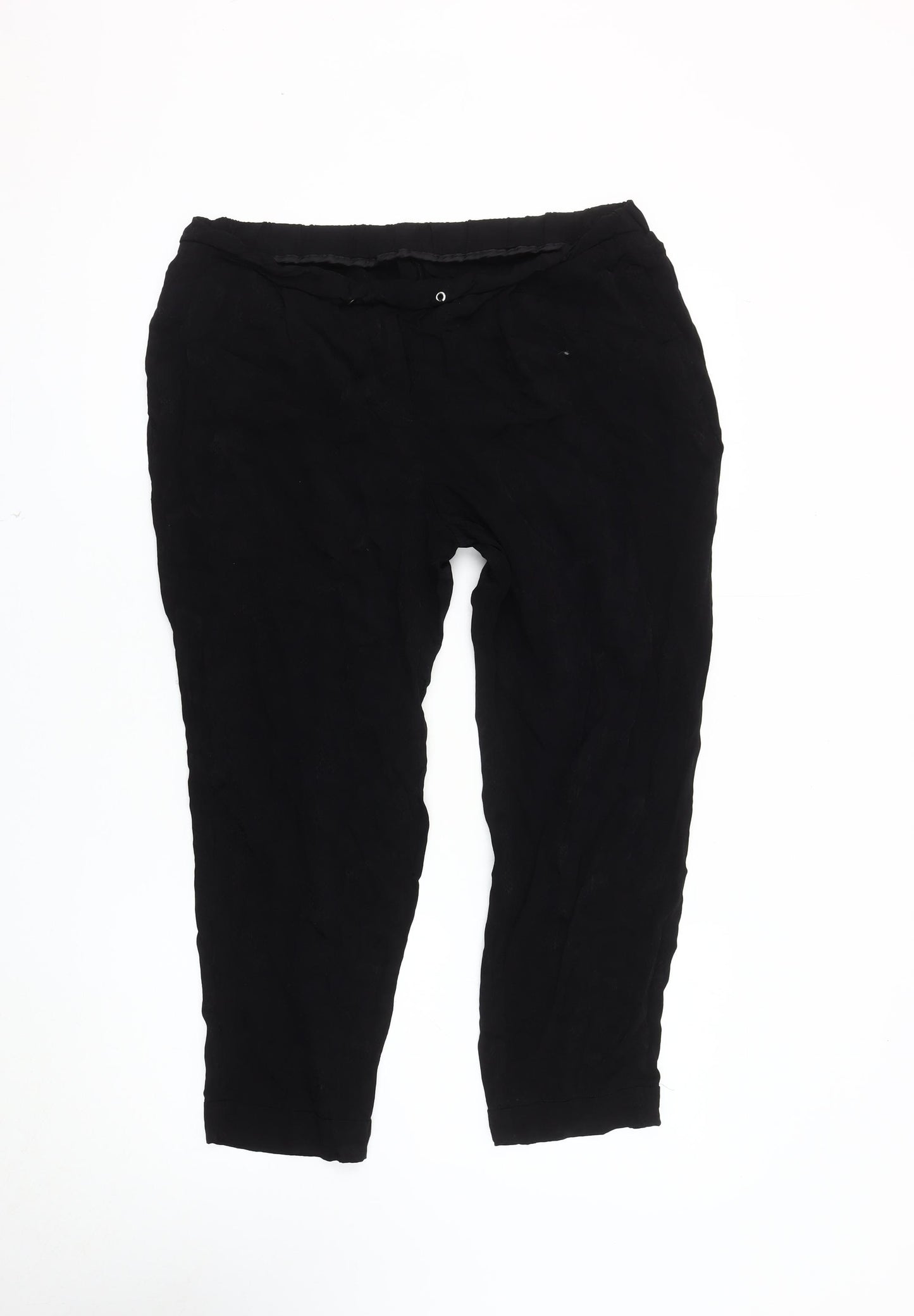 Marks and Spencer Women's Black Trousers Size 14