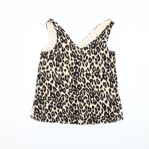 Wallis Women's Leopard Print Tank Top UK 10