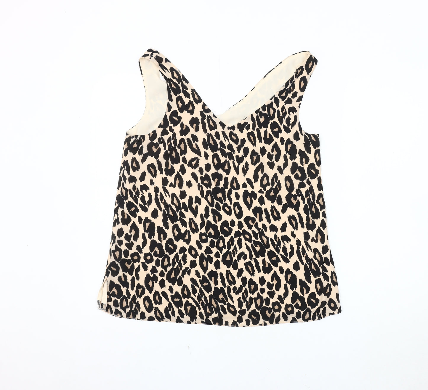 Wallis Women's Leopard Print Tank Top UK 10