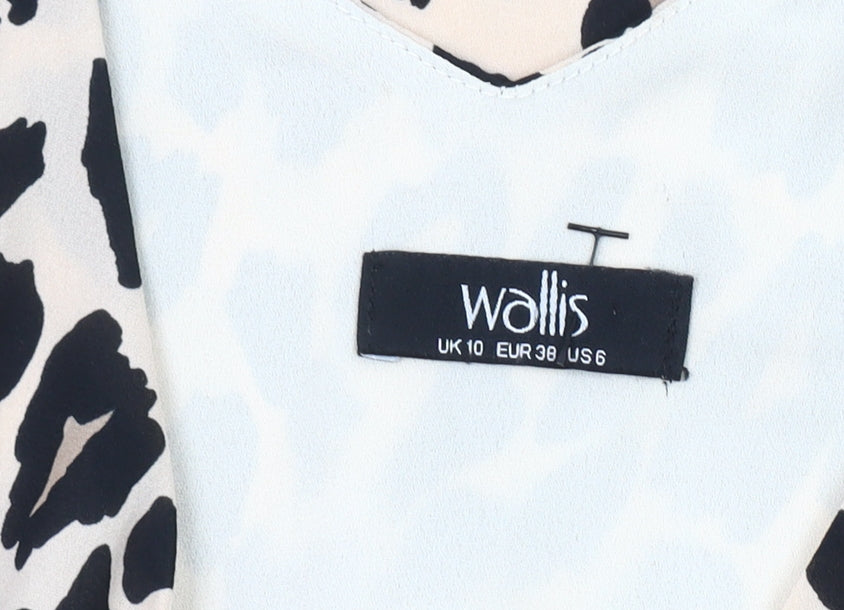 Wallis Women's Leopard Print Tank Top UK 10