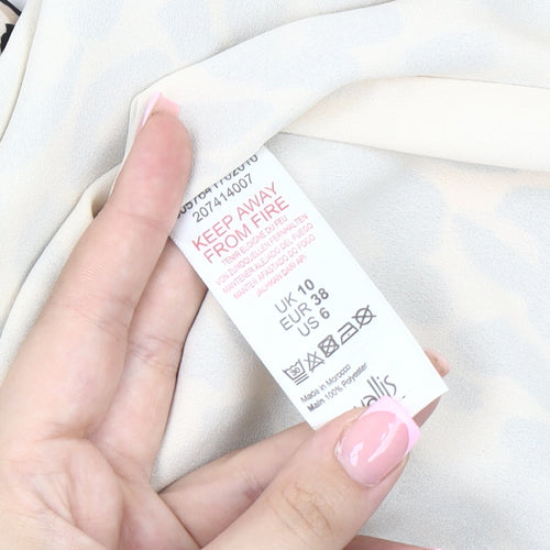 Wallis Women's Leopard Print Tank Top UK 10