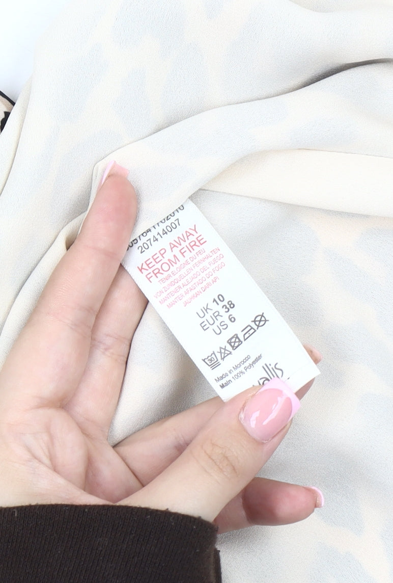 Wallis Women's Leopard Print Tank Top UK 10