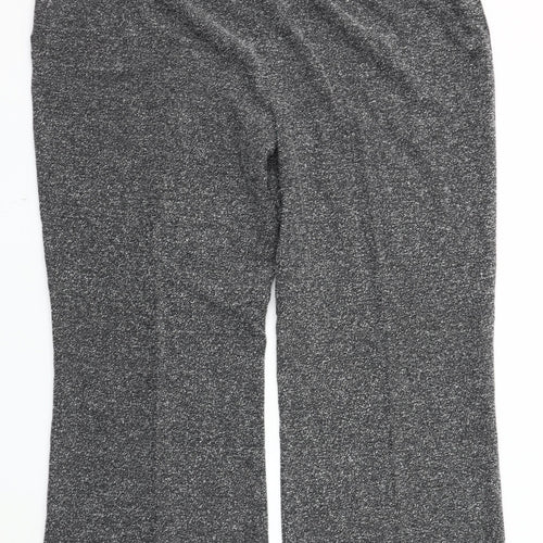 Style Unlimited Women's Black Trousers, Size 24
