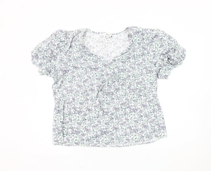 Marks and Spencer Women's Floral Blouse, Size 16