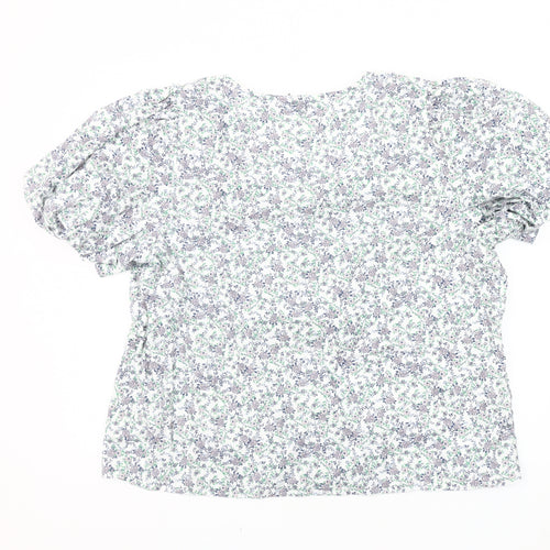 Marks and Spencer Women's Floral Blouse, Size 16