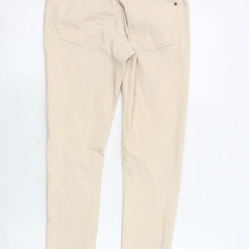 Zara Women Beige Skinny Jeans, Size 32, Excellent Condition