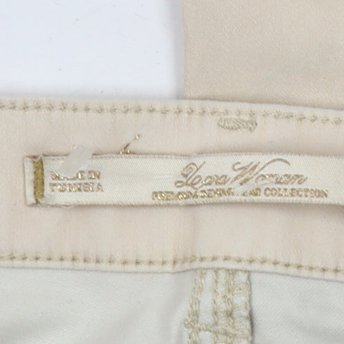 Zara Women Beige Skinny Jeans, Size 32, Excellent Condition