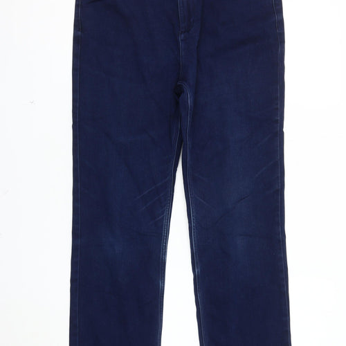 Marks and Spencer Women's Blue Straight Jeans Size 12