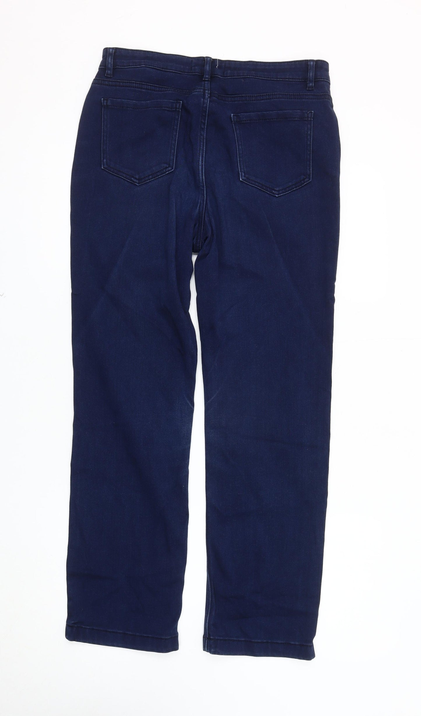 Marks and Spencer Women's Blue Straight Jeans Size 12