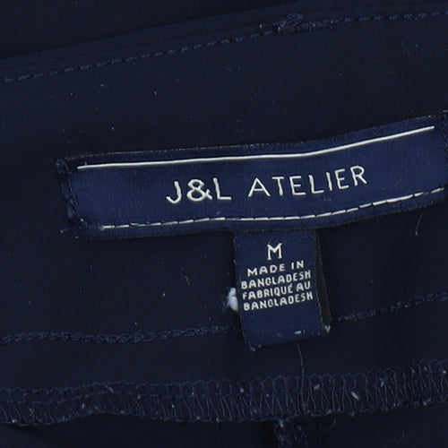 J&L Atelier Men's Black Ankle Trousers Size M