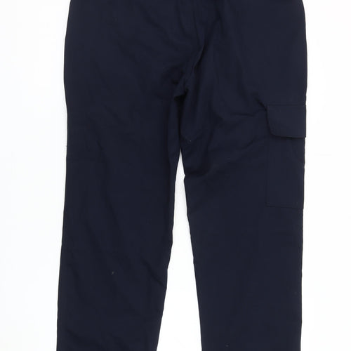 Cotton Traders Mens Blue Cargo Trousers Size 32