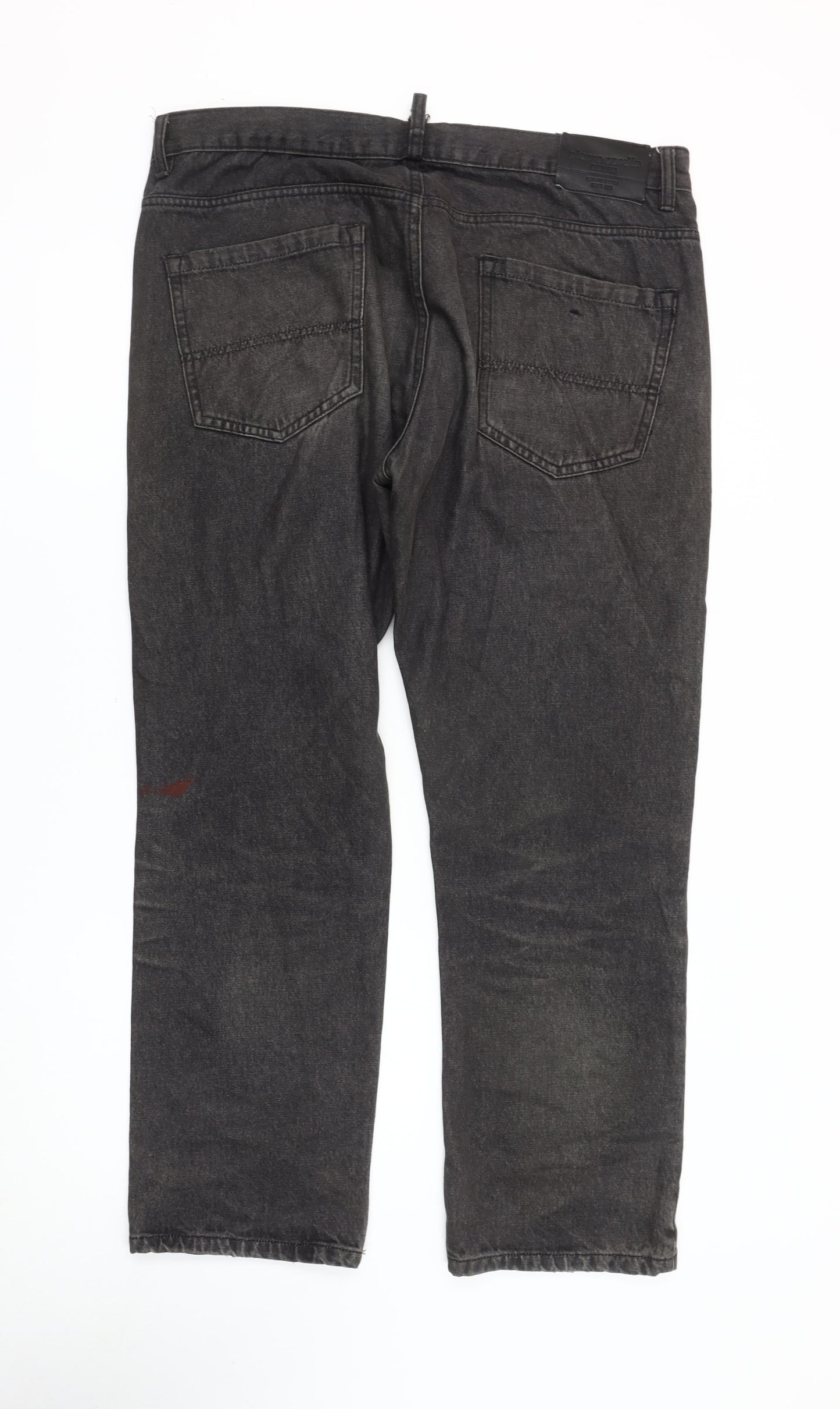 Pierre Cardin Men's Black Jeans 38S Regular Fit