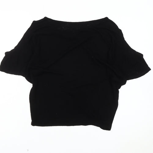 Velvet by Graham & Spencer Women's Black XS Off-the-Shoulder Top