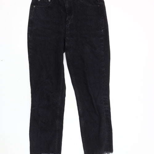 Topshop Black Straight Jeans Unisex Adults Size 30