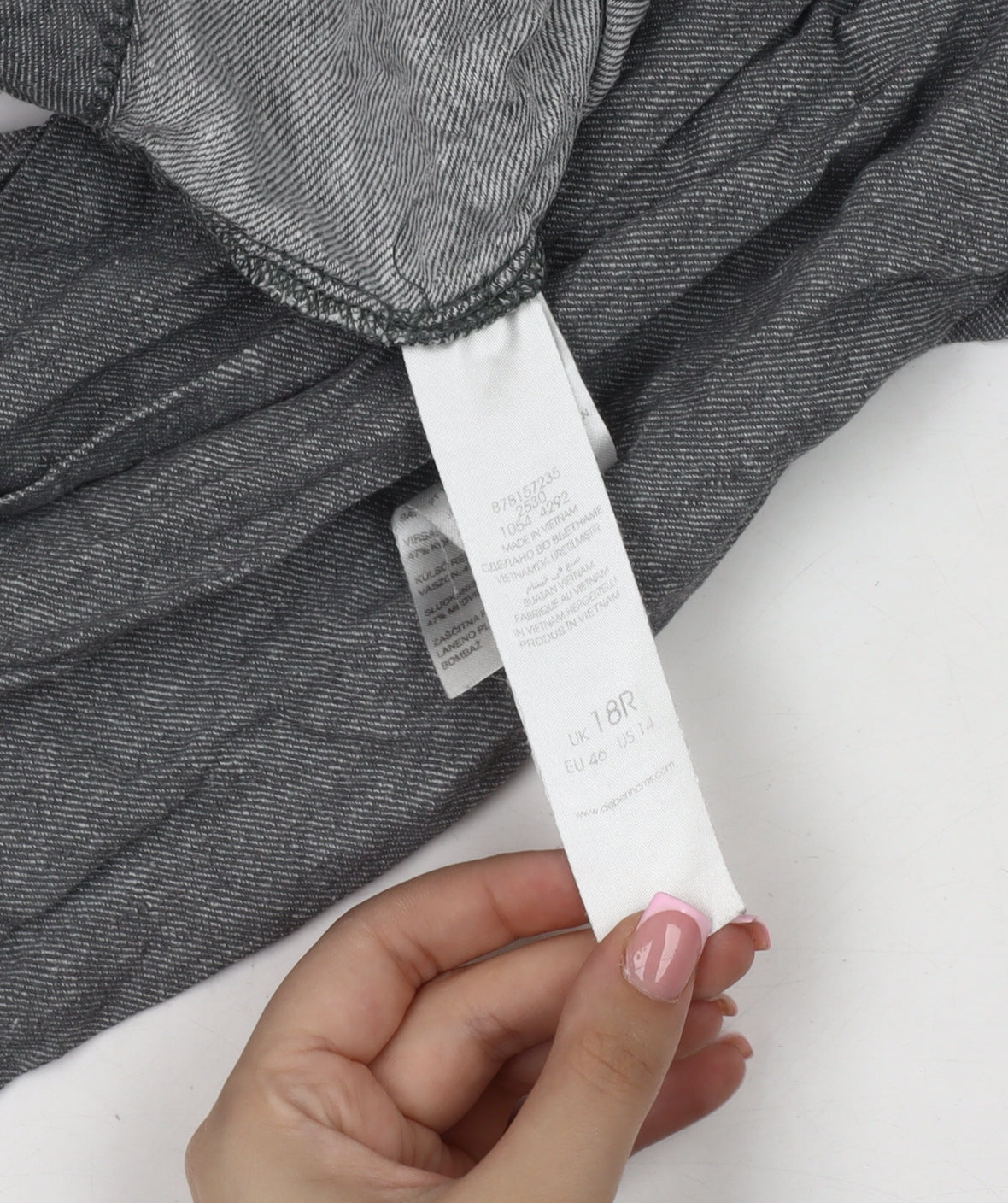 Debenhams Women's Grey Linen Trousers Size 18 Casual Summer