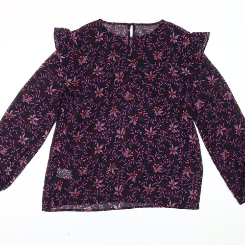 hush Floral Multicoloured Women's Blouse, Size 4