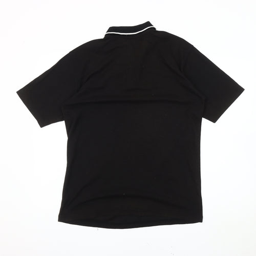Umbro Men's Black Polo Shirt M - Casual Comfort