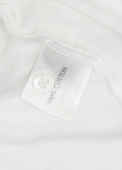 Jigsaw Women's White Cardigan, Small, Casual V-Neck Knit