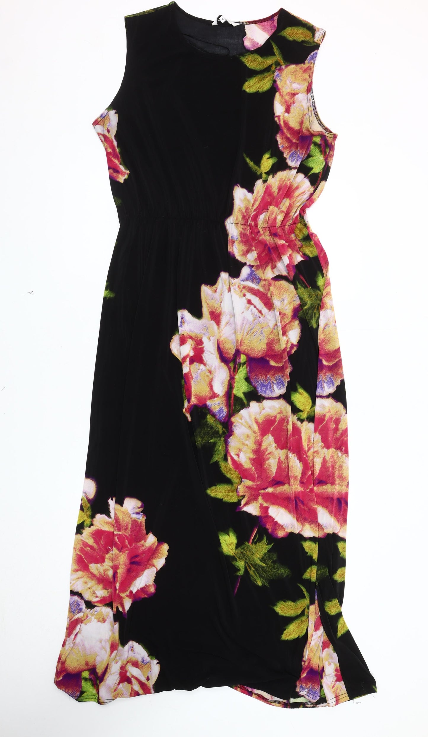 New Look Women's Multicoloured Floral Midi Dress
