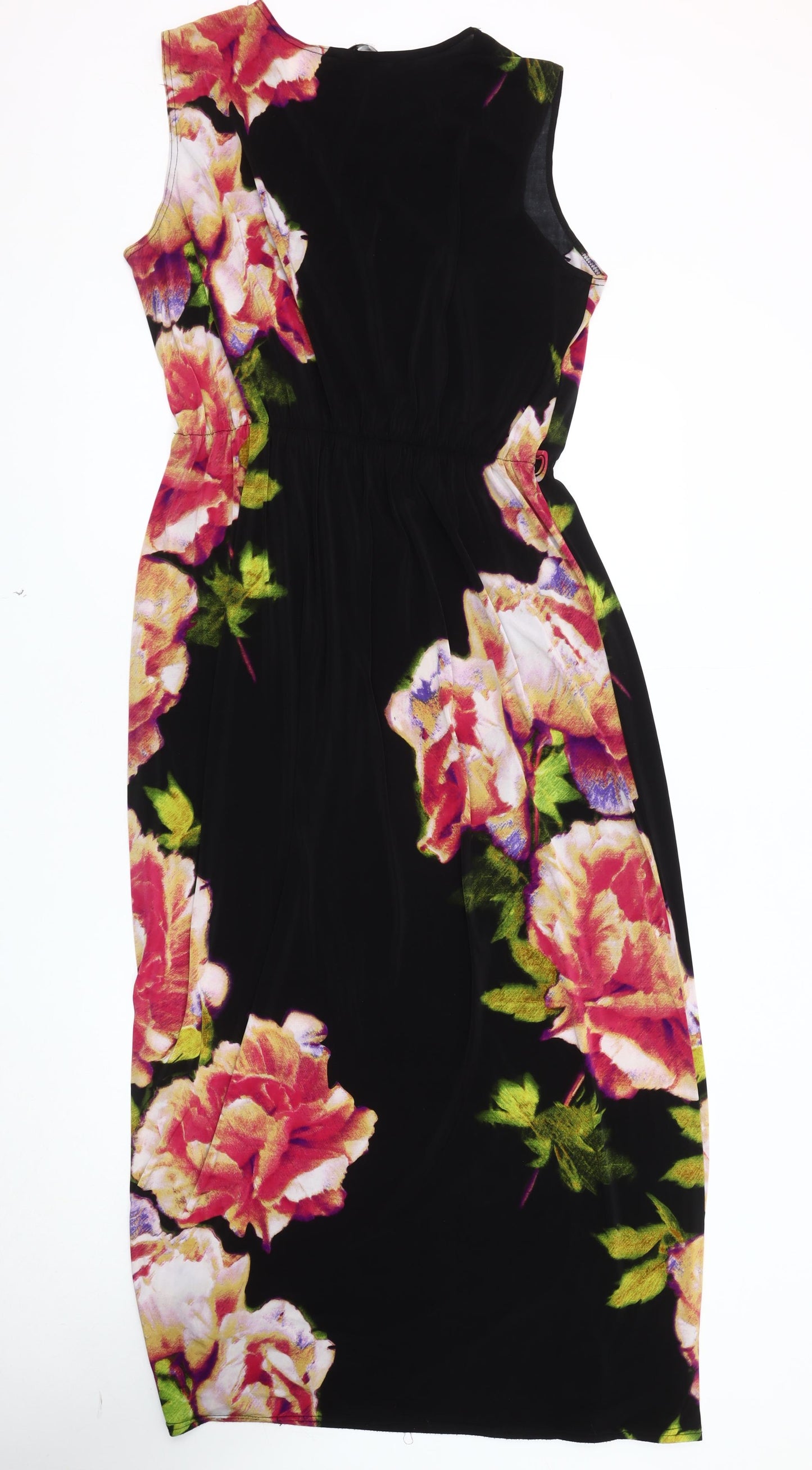 New Look Women's Multicoloured Floral Midi Dress