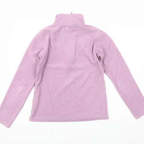 Mountain Warehouse Women's Pink Fleece 1/2 Zip Sweatshirt S