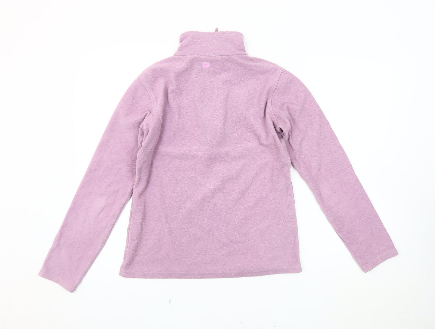 Mountain Warehouse Women's Pink Fleece 1/2 Zip Sweatshirt S