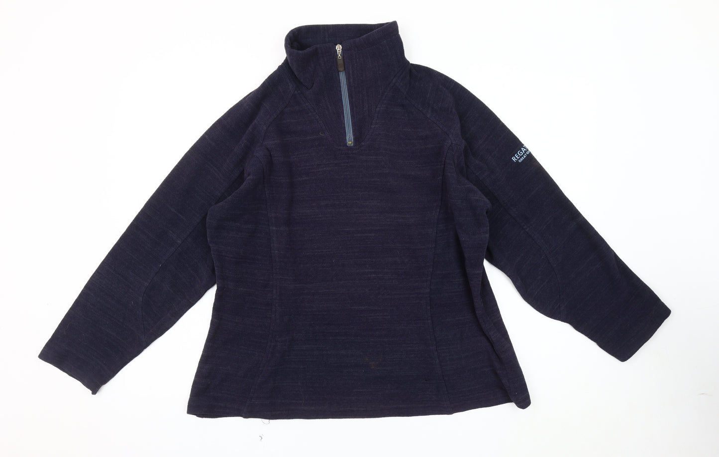 Regatta Women's Blue Pullover Sweatshirt 12 Hiking Casual