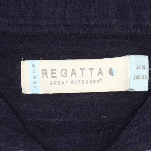 Regatta Women's Blue Pullover Sweatshirt 12 Hiking Casual