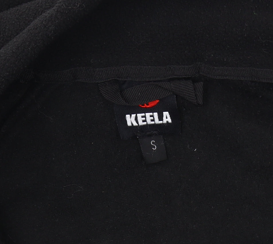Keela Men's Black Fleece Jacket - Small, Casual Style