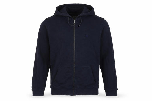 Front view of ESPRIT Men's Blue XL Hooded Basic Jacket