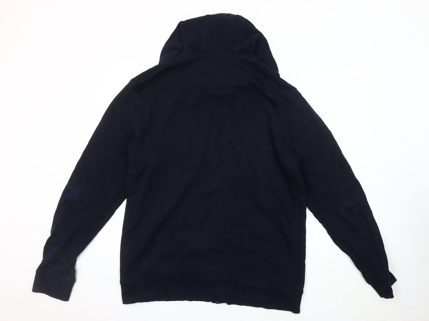 Esprit Men's Blue XL Hooded Basic Jacket