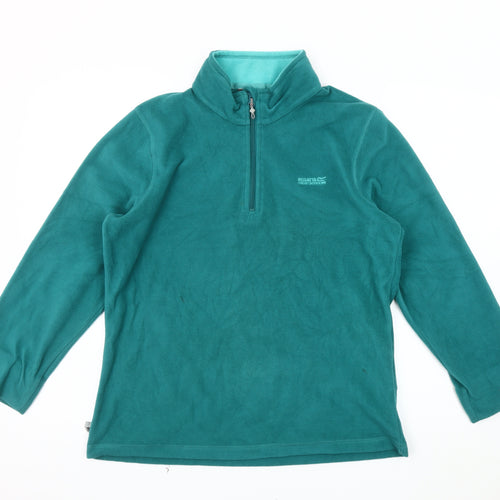 Regatta Women's Green Pullover Sweatshirt, Size 12
