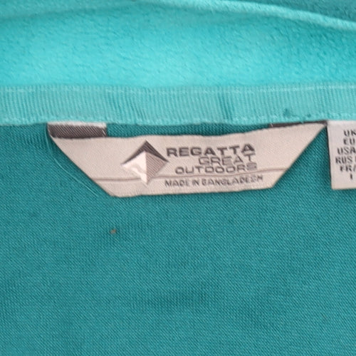 Regatta Women's Green Pullover Sweatshirt, Size 12