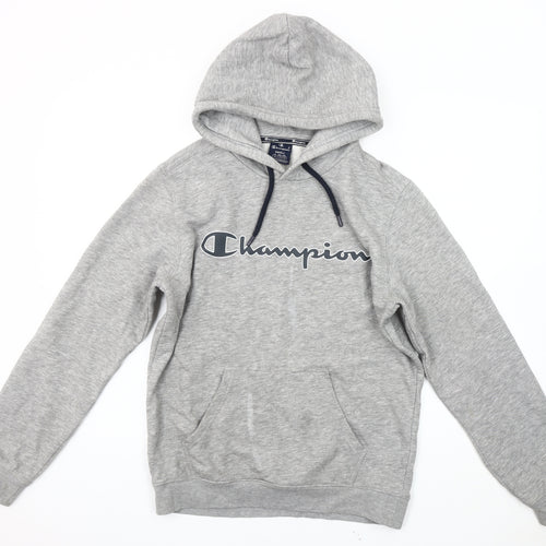 Champion Men’s Grey Small Pullover Hoodie