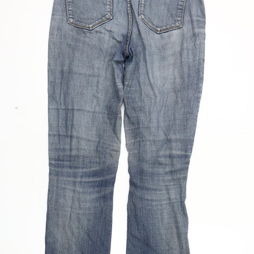 NXD Women's Distressed Blue Straight Jeans Size 8