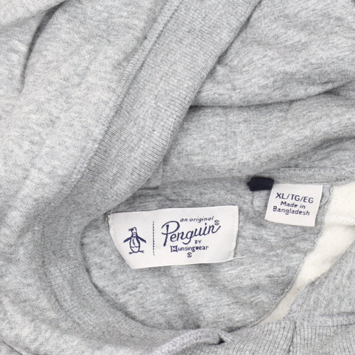 Original Penguin Men's Grey XL Pullover Hoodie