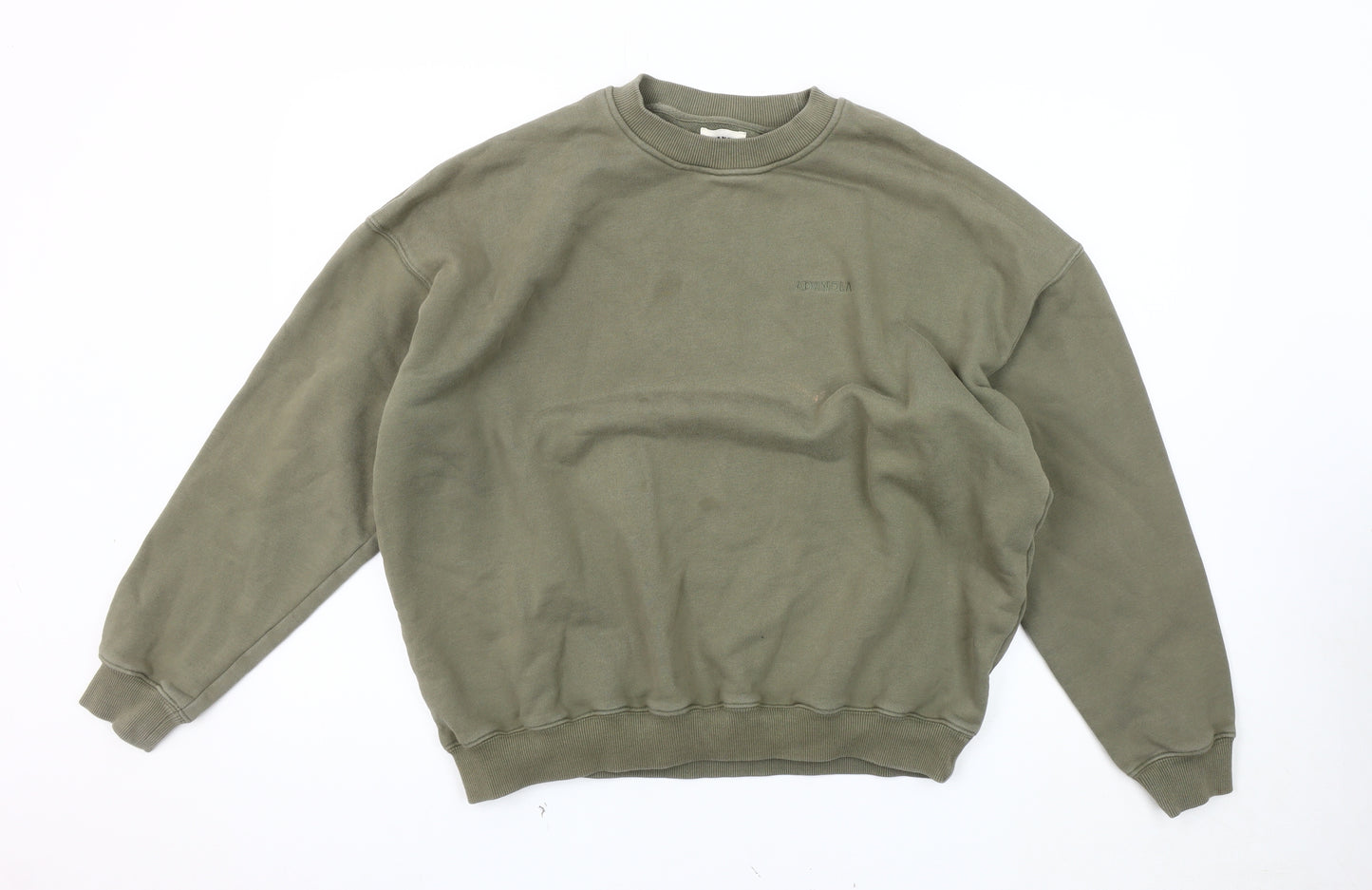 Adanola Women's Green Pullover Sweatshirt Size S