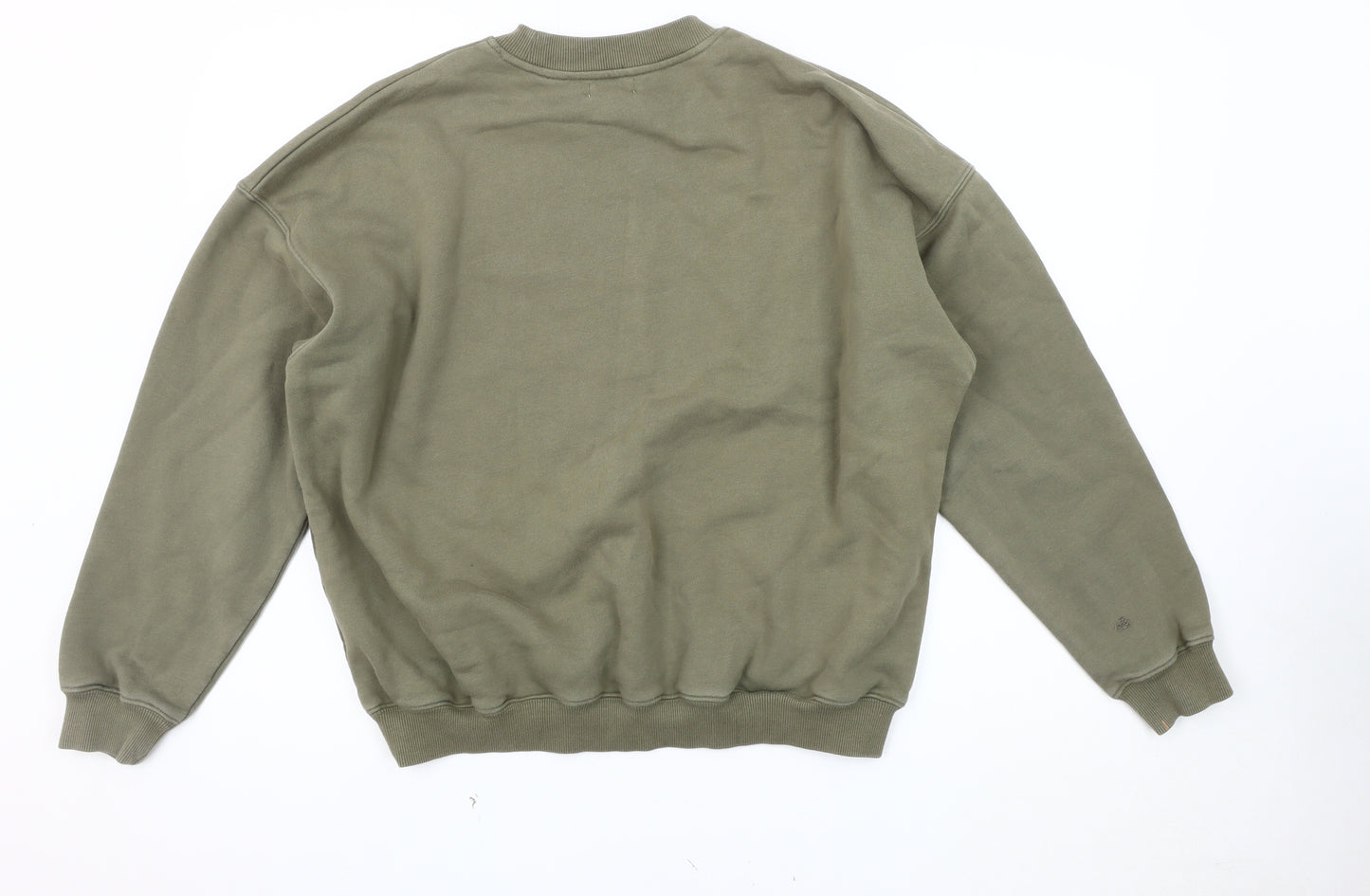 Adanola Women's Green Pullover Sweatshirt Size S