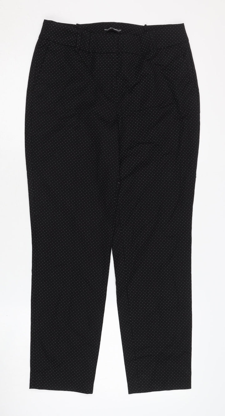 Hilary Radley Women's Black Cropped Trousers, Size 8