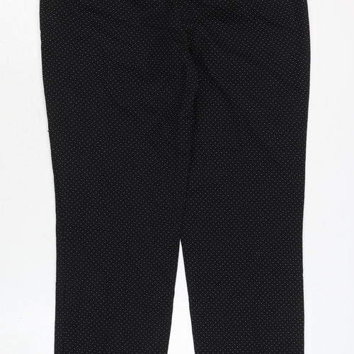 Hilary Radley Women's Black Cropped Trousers, Size 8