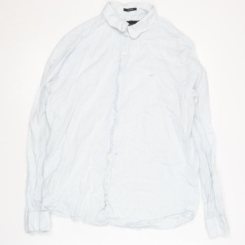 Ellus Men's White Cotton Classic Shirt M