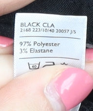 Berkertex Women's Black Straight Trousers Size 14