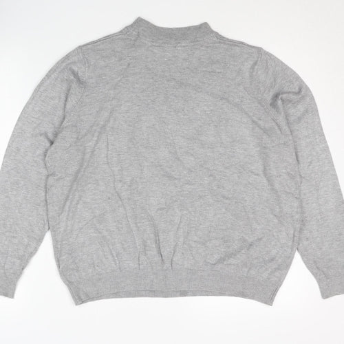 Anthology Women's 16/18 Grey Mock Neck Jumper