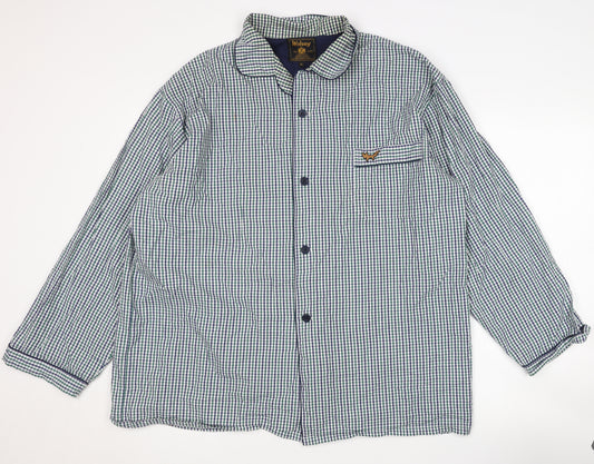 Wolsey Men's Multicoloured Check XL Pyjama Top