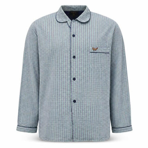 Wolsey Men's Multicoloured Check XL Pyjama Top