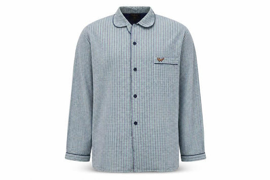 Wolsey Men's Multicoloured Check XL Pyjama Top